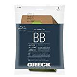 Genuine Oreck AK1BB8A Vacuum Bag for BB900-DGR Canister Vacuum Cleaner - Green, 8-Pack Bags + 1 Motor Filter