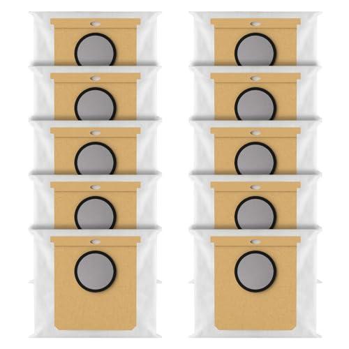 10-Pack Dust Bags for Eufy L50 & L60 Robot Vacuums - Compatible with Self-Empty Stations, 2.5L Capacity