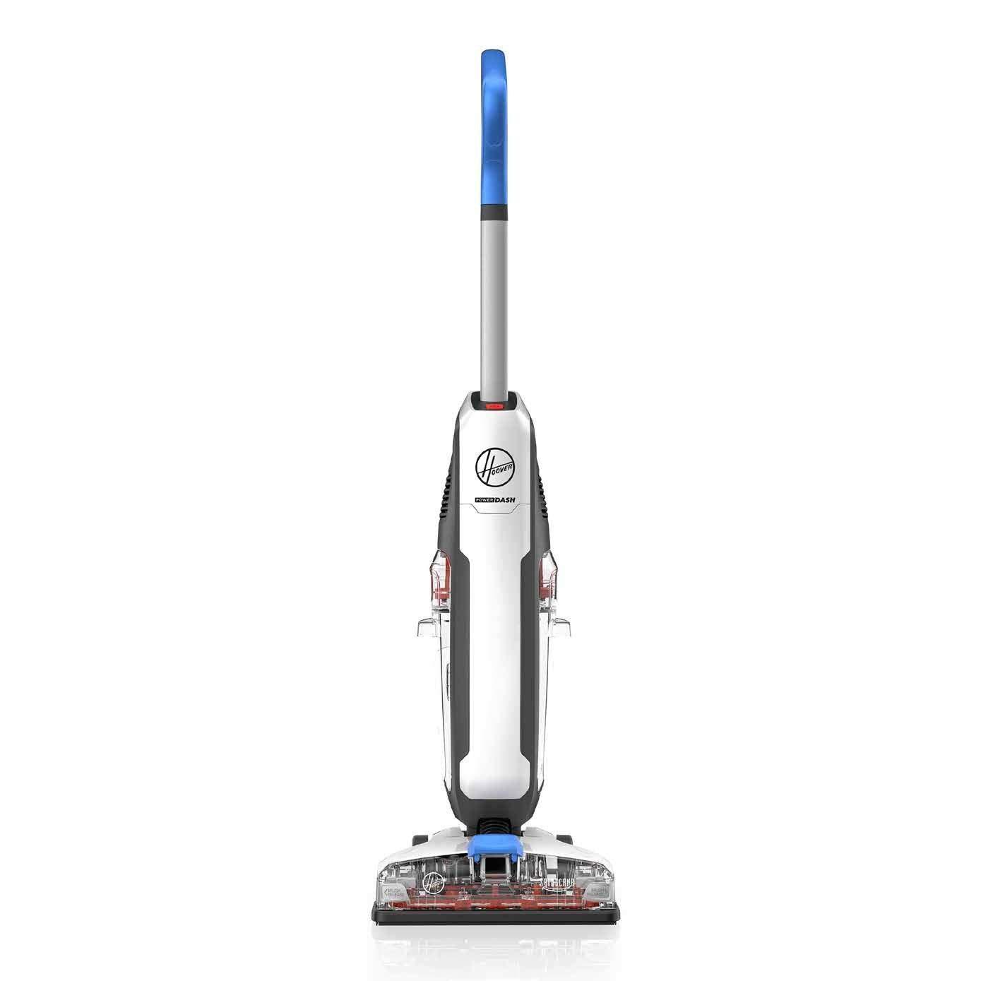 Lightweight Cordless Stick Vacuum - Hoover Powerdash Pet Hard Floor Cleaner Machine FH41000, White