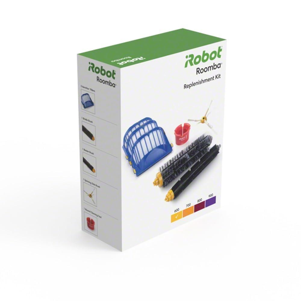 Authentic Irobot Replacement Parts - Roomba 600 Series Replenishment Kit Compatible with 614, 675, 692, 694