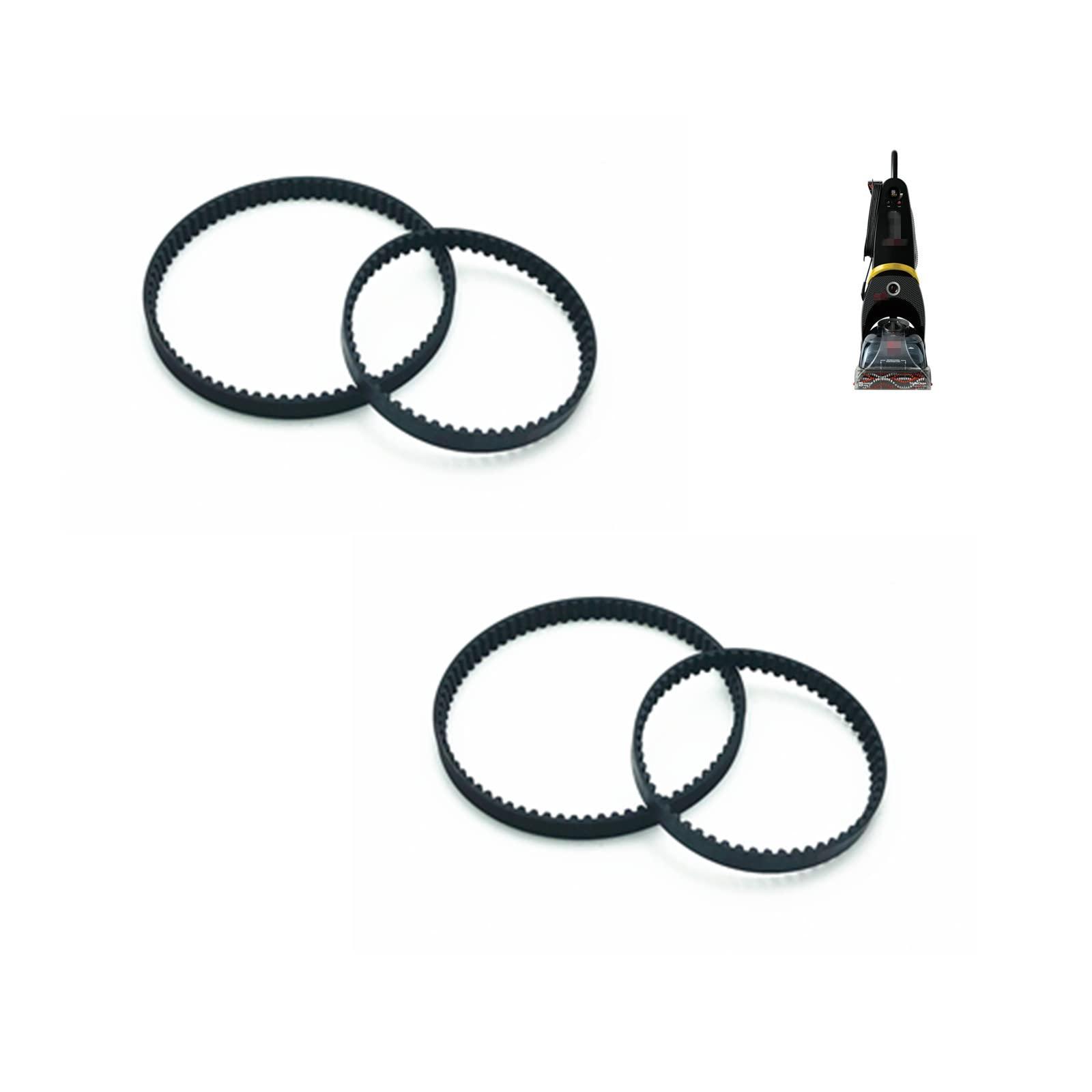 Cpai Replacement Belts for Bissell ProHeat 2X Vacuum - Compatible with Models 1383R, 1383, 9200, 9300, 9400, 9500, 8920, 89203, 8920V, 47A21, 66Q4, 66Q42 Series (4 Belt Pack)