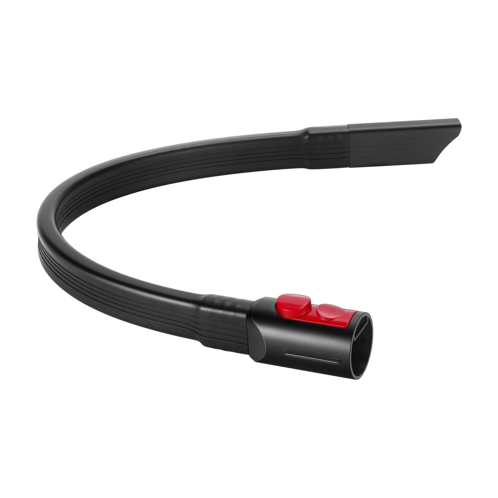 Flexible Crevice Tool Attachment for Dyson V7 V8 V10 V11 V15 Cordless Vacuum - 17 Inches, Ideal for Dryer Vents, Car Detailing, and Hard-to-Reach Areas
