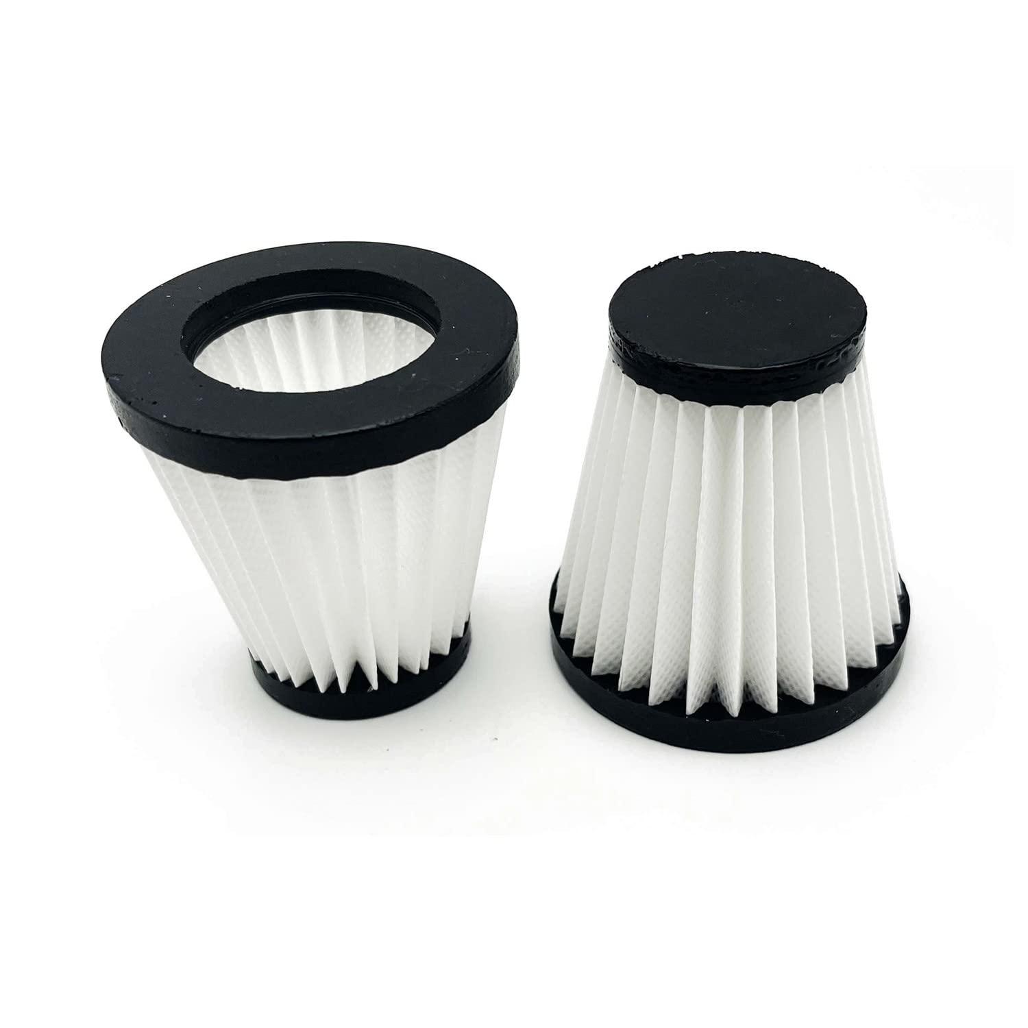 2-Pack Ymimi Vacuum Filter Compatible with Dirt Devil Scorpion Handheld Vacuum Cleaner Style F117, Fits Model SD20005RED, SD30025B, BD22025 Parts AD40117