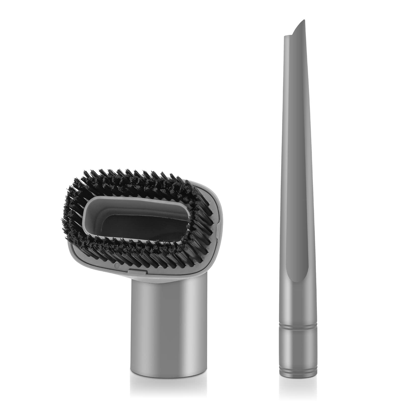 Compatible Dust Brush and Crevice Tool for Shark Navigator Lift-Away Vacuum Cleaner NV350 NV352 NV355 NV356E, Part No.112FFJ