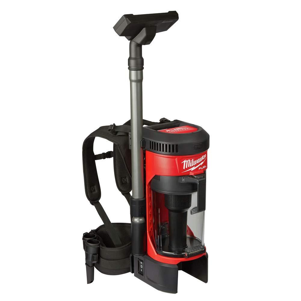 Milwaukee 0885-20 M18 Fuel 3-In-1 Backpack Vacuum (Tool Only) - Pet Hair Vacuum Compatible