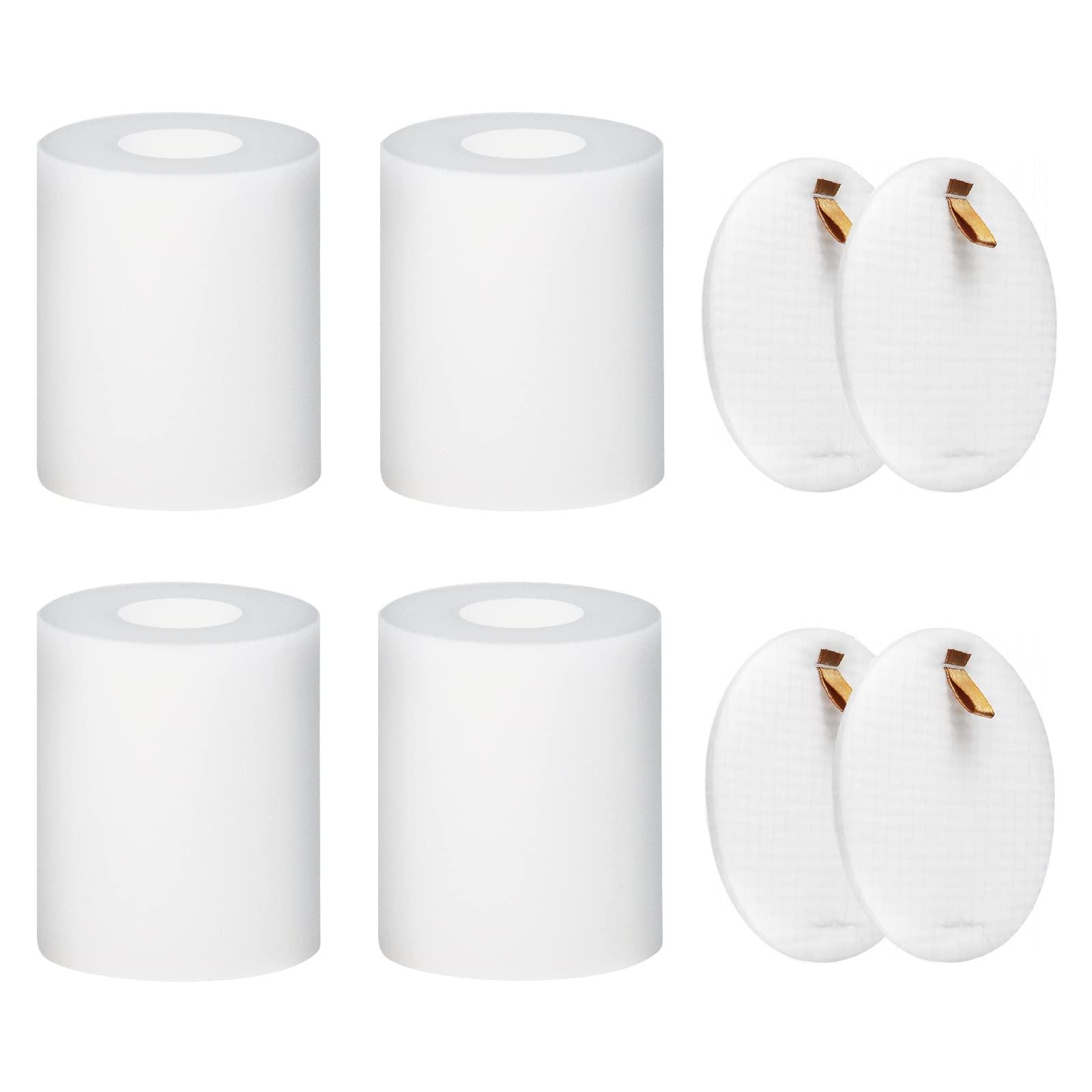 4-Pack Replacement Base Pre-Motor Filters for Shark Robot Vacuum RV1001AE, Compatible with Shark IQ Models, Includes HEPA, Foam & Felt Filters