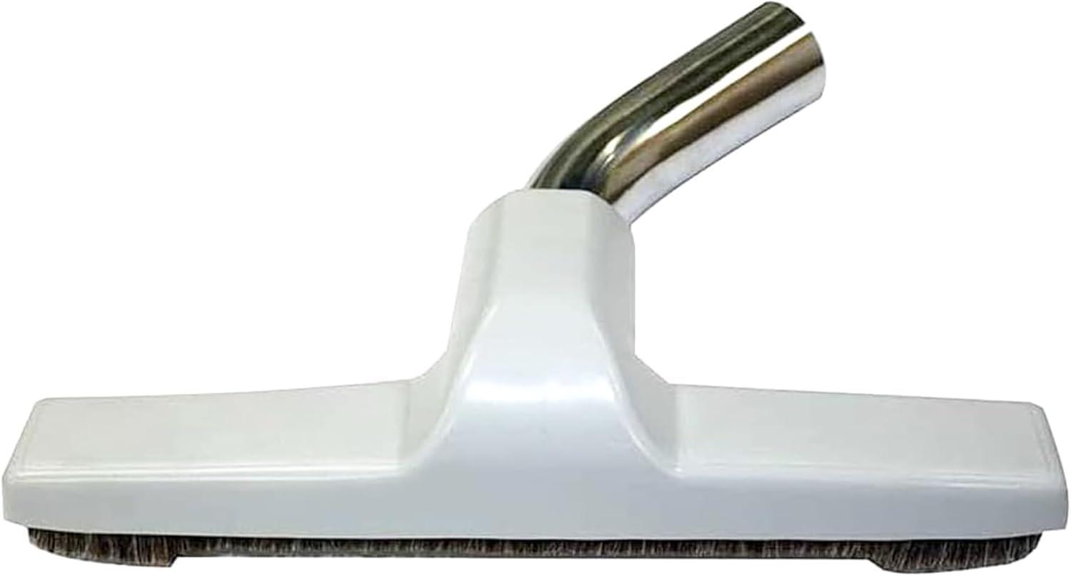 Sunny Shine Upgraded 1.25'' Vacuum Floor Brush for Eureka & Universal Vacuum Cleaners with Horse Hair Bristles - 10” Wide (White - Metal)