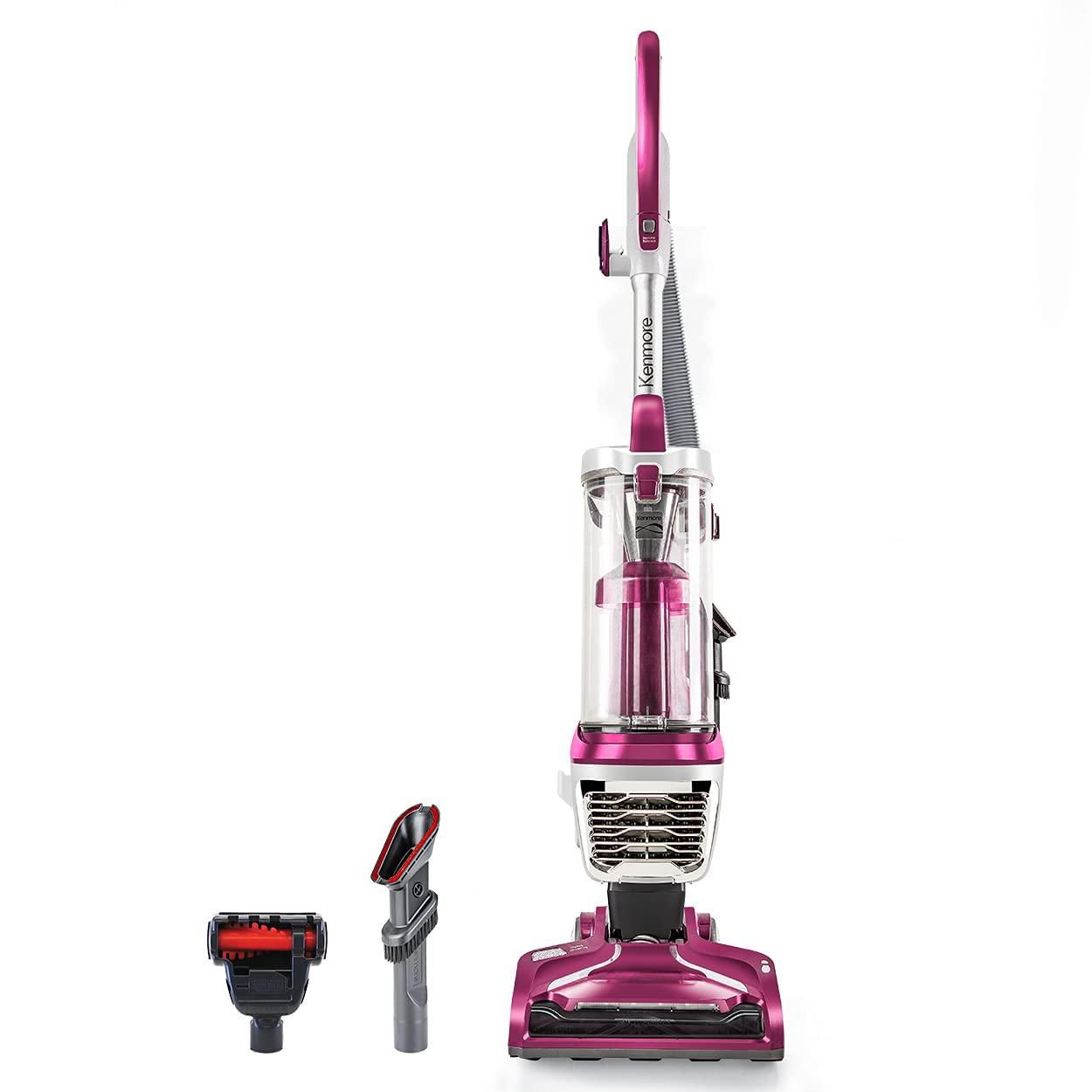 Kenmore Du5092 Bagless Upright Pet Hair Vacuum with 2-Motor Power Suction and Lift-Up Design