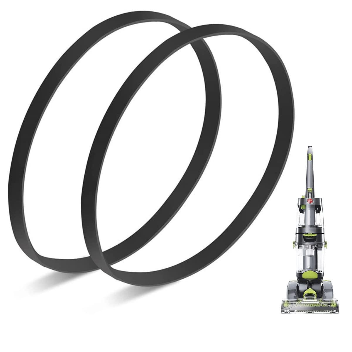 High-Quality Replacement Belts for Hoover Power Max Carpet Steam Vacuum Cleaners, 2-Pack