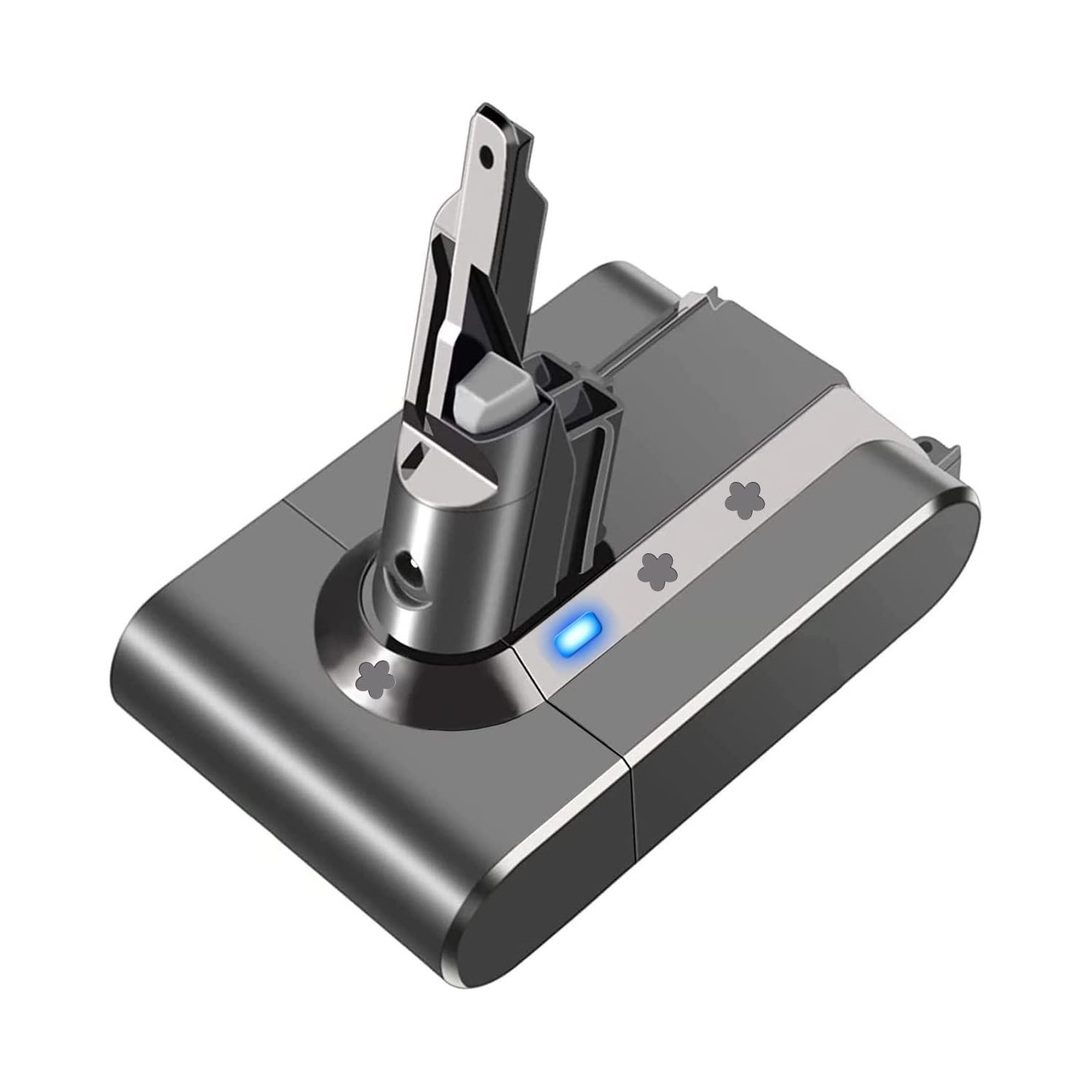 High Capacity 21.6V 4000mAh Lithium-ion Battery Replacement for Dyson V7 Cordless Stick Vacuum Cleaner