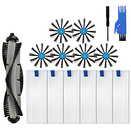 Budget-Friendly Lesinavac Replacement Parts Kit for Bissell Spinwave and Ev675 Robot Vacuum - Main Brush, Side Brush, Hepa Filters