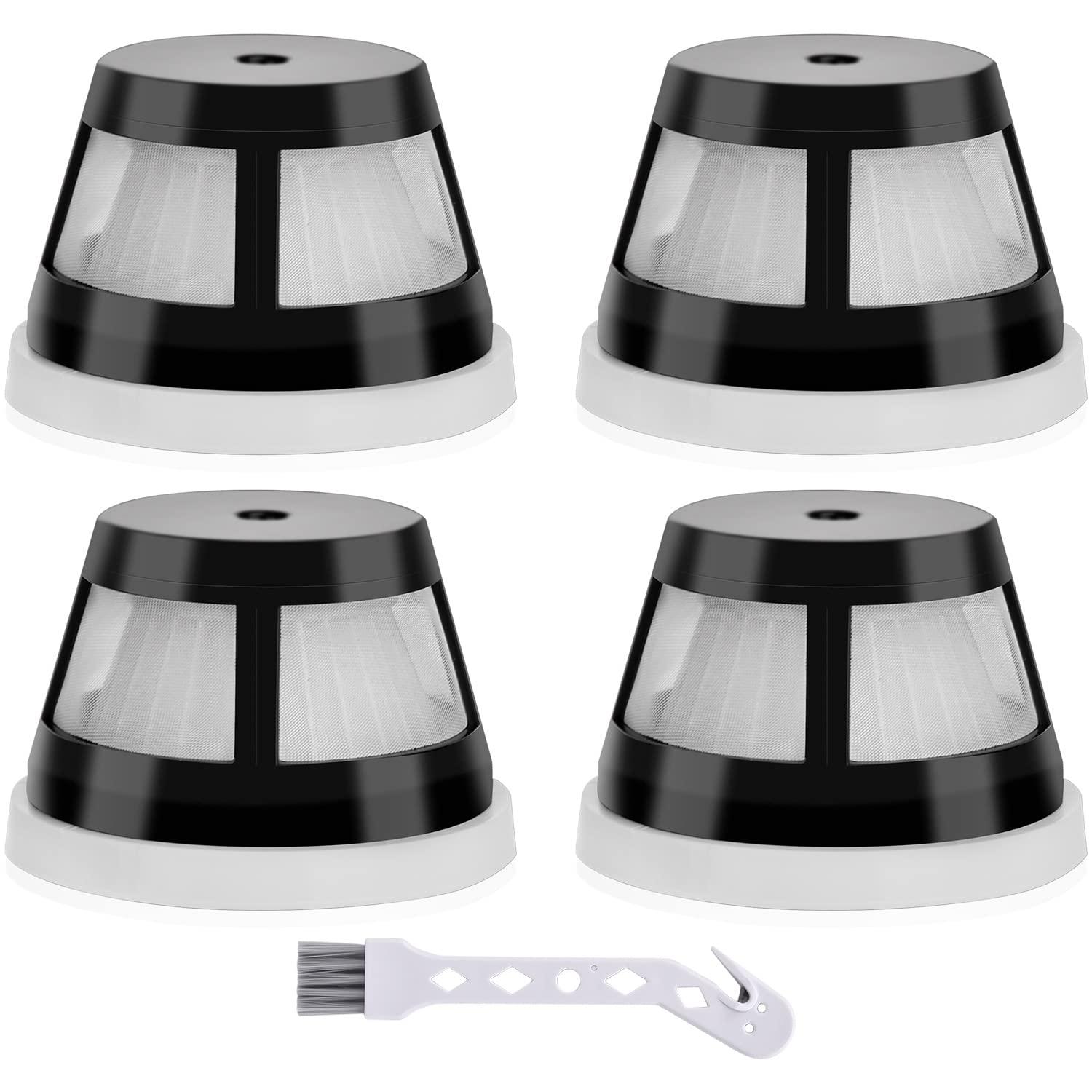 High-Quality 4 Pack Replacement Filters for Bissell AeroSlim Cordless Handheld Vacuum, Part # 1624405