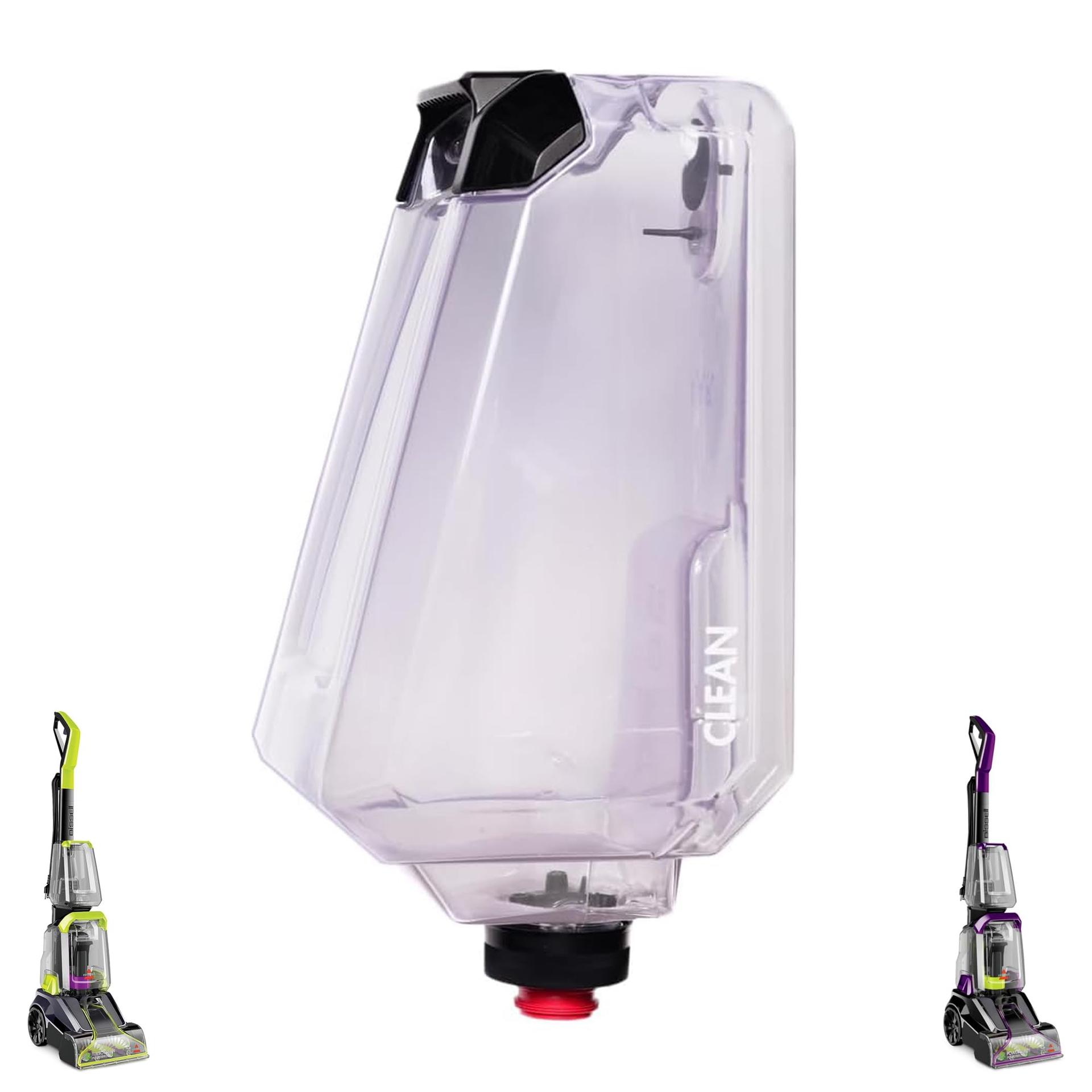 Replacement Clean Tank With Cap for Bissell Turboclean Powerbrush Pet Carpet Cleaner - Part #1623828 | Compatible with Models 2987 2806, 28062, 28068, 29878, 29879