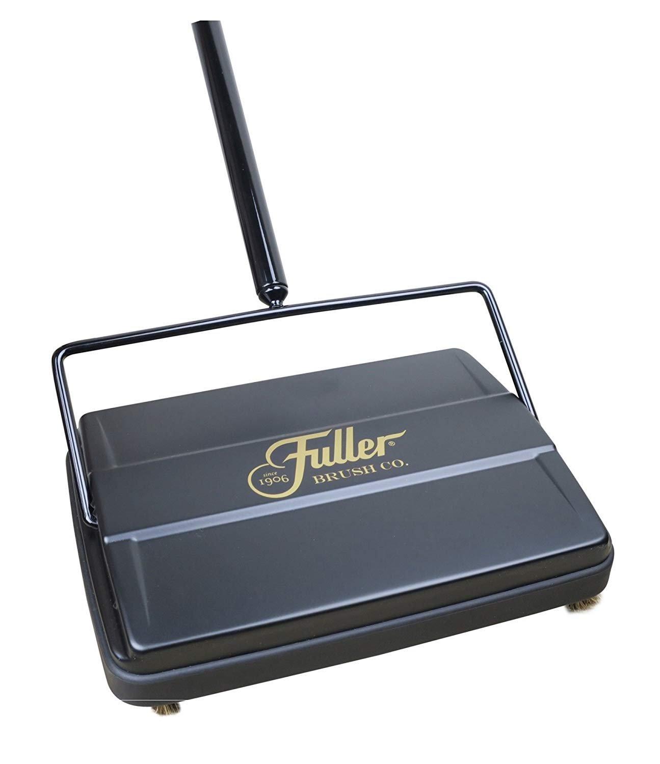 Fuller Brush 17027 Electrostatic Carpet & Floor Sweeper - Mini Stick Cleaner for Hardwood, Wood Floors, Laminate, Tile - Compact & Portable Home and Office Cleaning Tool - Dust Pet Hair Removal