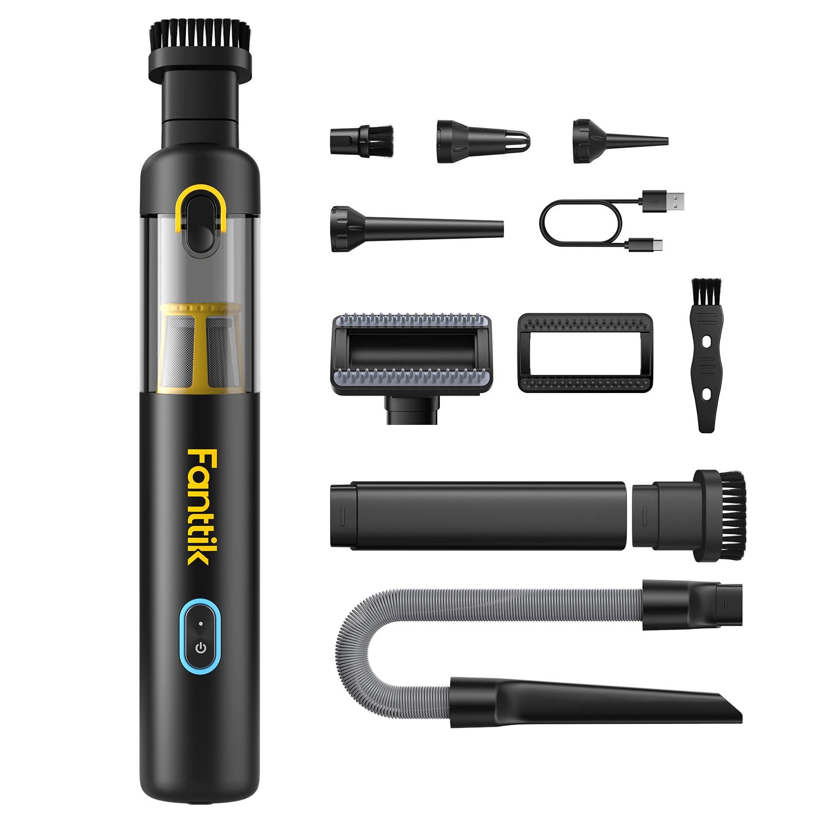 Fanttik Slim V8 Apex Car Vacuum with 19000Pa Suction Power and Type-C Charge
