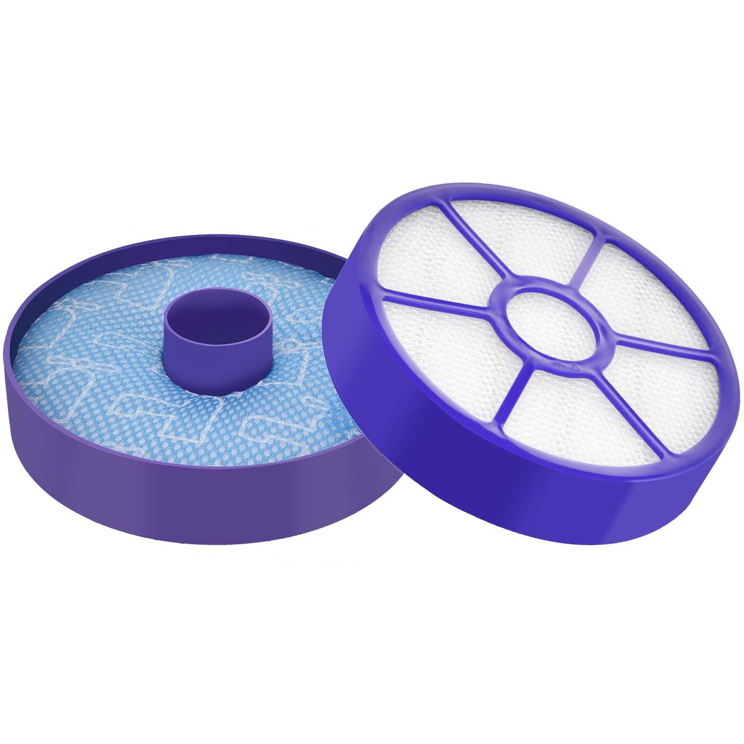 ** Anicell DC33 Filter Replacement Kit for Dyson DC33 Animal, All Floors - Washable, HEPA Exhaust (Generic for 919563-02 921616-01) 

**DESCRIPTION:** Discover the Anicell DC33 Filter Replacement Kit specially designed for Dyson DC33 vacuum models including DC33 Animal and DC33 All Floors. These washable and reusable filters are crafted with high-performance material to enhance odor reduction, improve vacuum efficiency, and prolong the lifespan of your pet hair vacuum. With a primary dust cup washable filter (part 919563-02) and a post-motor HEPA filter (generic for 921616-01), this kit ensures optimal performance for your Dyson vacuum. Begin by replacing the filters every 3 to 6 months for a healthier, cleaner home environment. Rest assured, our generic product is not covered under the Dyson manufacturer's warranty, but it offers premium quality and compatibility with your DC33 vacuum. The Anicell DC33 Filter Replacement Kit includes 1 washable pre-filter and 1 post-motor HEPA exhaust filter for ease of replacement. Save yourself the hassle of multiple purchases and enjoy the convenience of a satisfaction guarantee. Keep your Dyson DC33 running at its best with this reliable and affordable replacement filter kit.