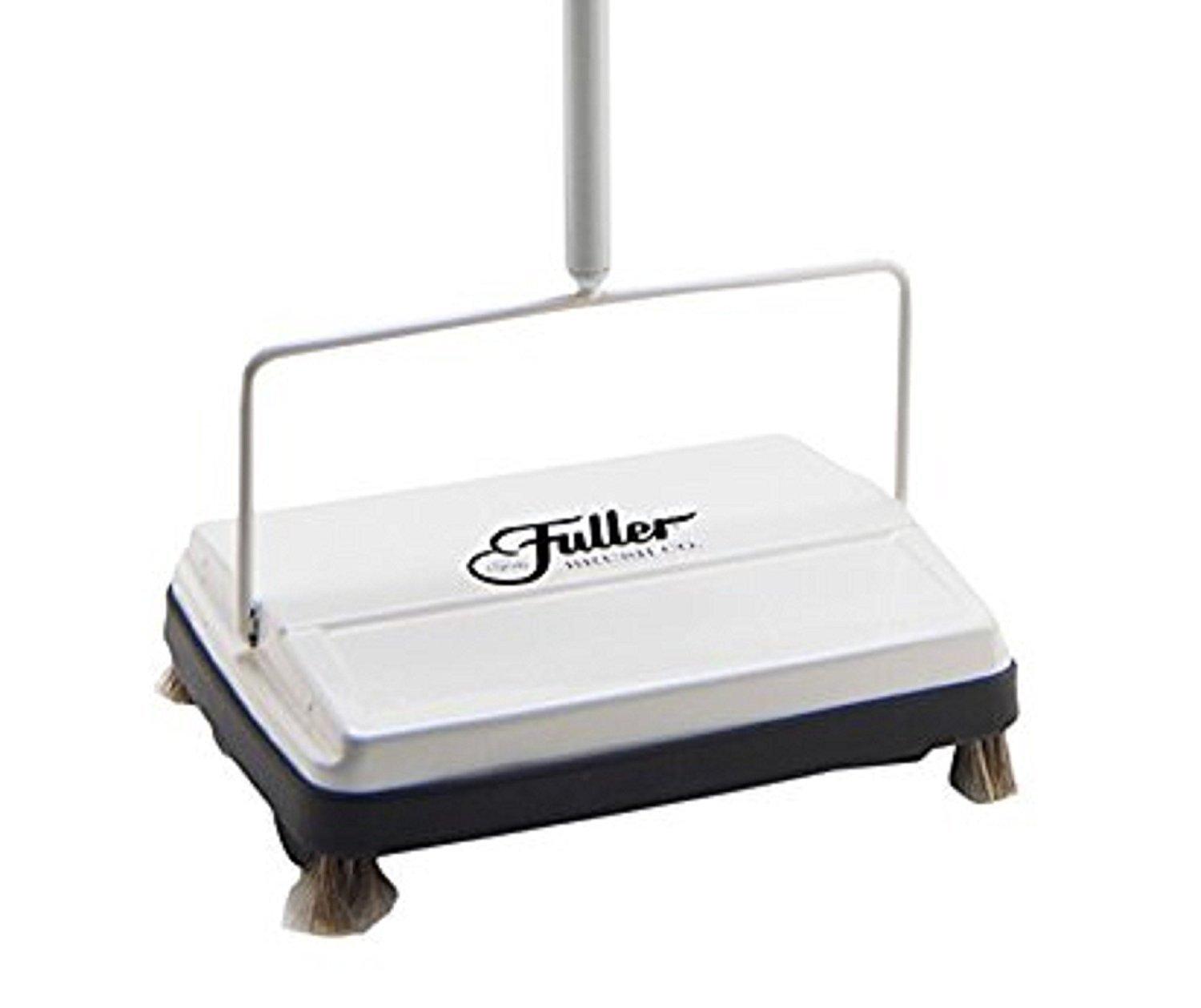 Lightweight Cordless Electrostatic Carpet & Floor Sweeper for Crumby Messes - 9" Cleaning Path