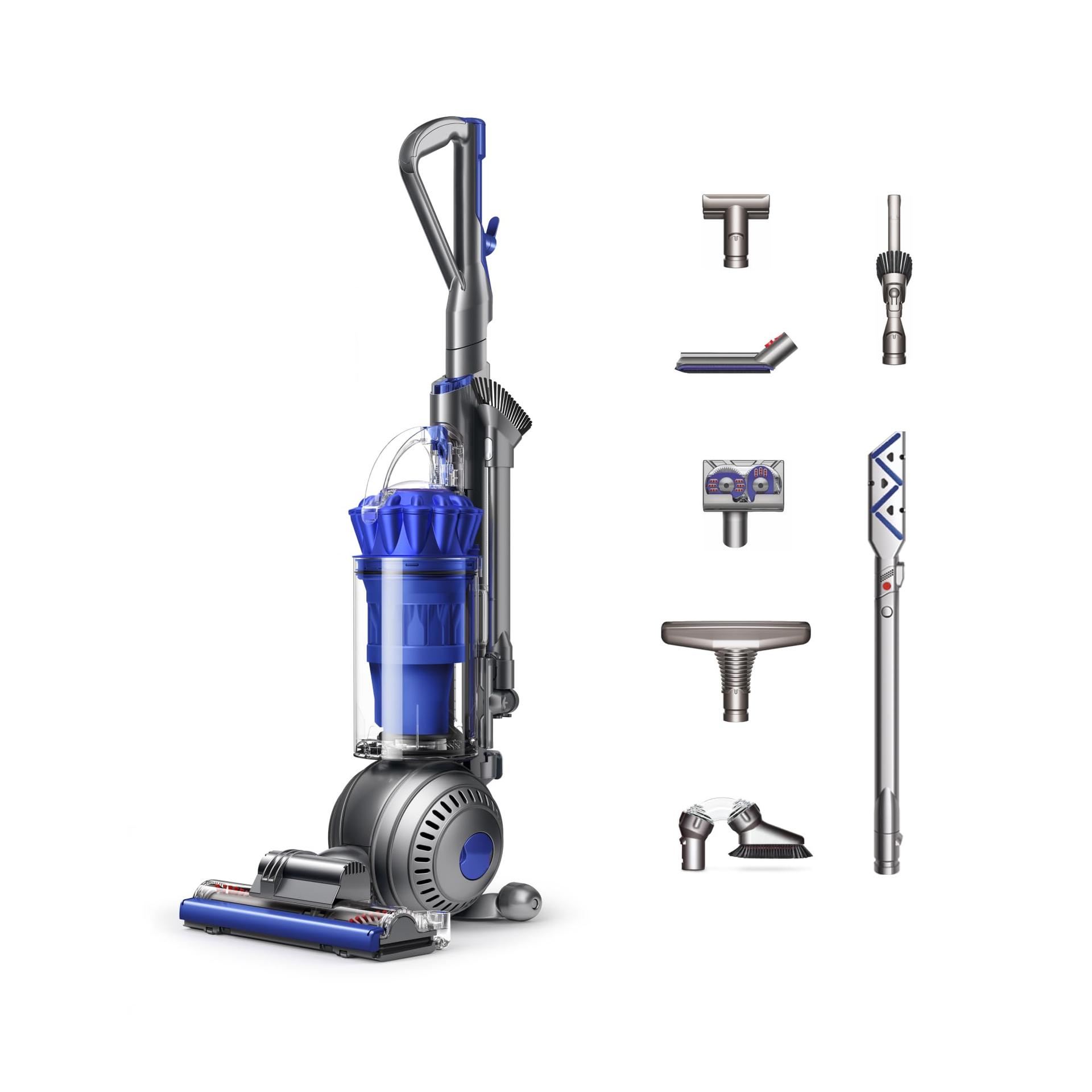 Dyson Ball Animal Total Clean Upright Vacuum for Pet Hair, Blue/Blue
