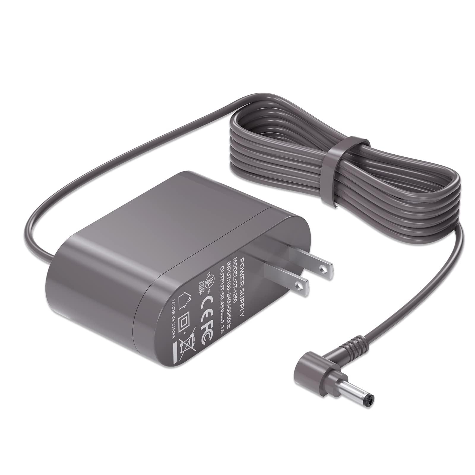 UL Listed 30.45V Replacement Charger for Dyson V10 V11 V12 V15 Cordless Vacuum with 6ft Cable