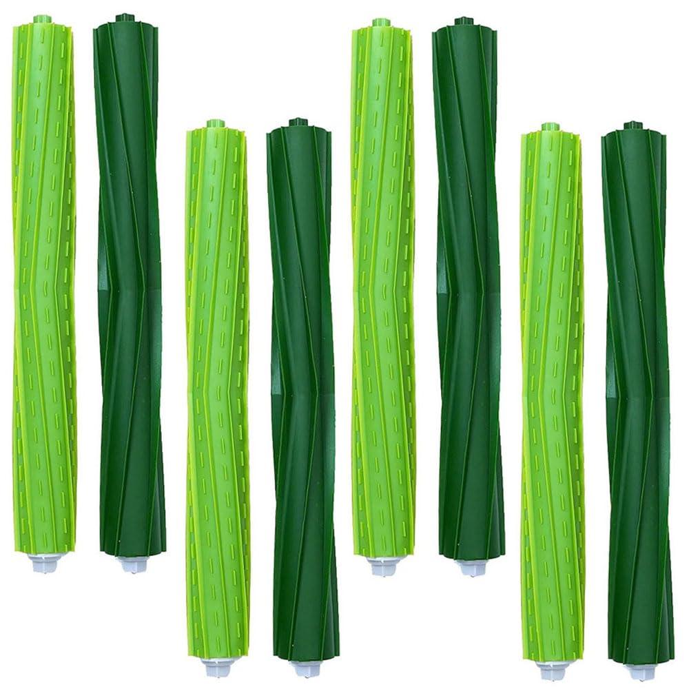 Multi-Surface Rubber Brushes Set for Irobot Roomba S9 (9150) S9+ S9 Plus (9550) S Series Vacuum Cleaner Compatible Replacement Parts