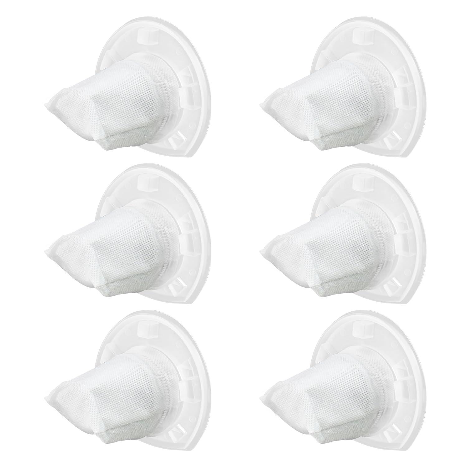 Pack of 6 Compatible HEPA Filter Replacements for Black and Decker Power Tools Cordless Hand Vacuum Models CHV1410L CHV9610 CHV1210 CHV1410 CHV1510 BDH2000L, 90558113-01