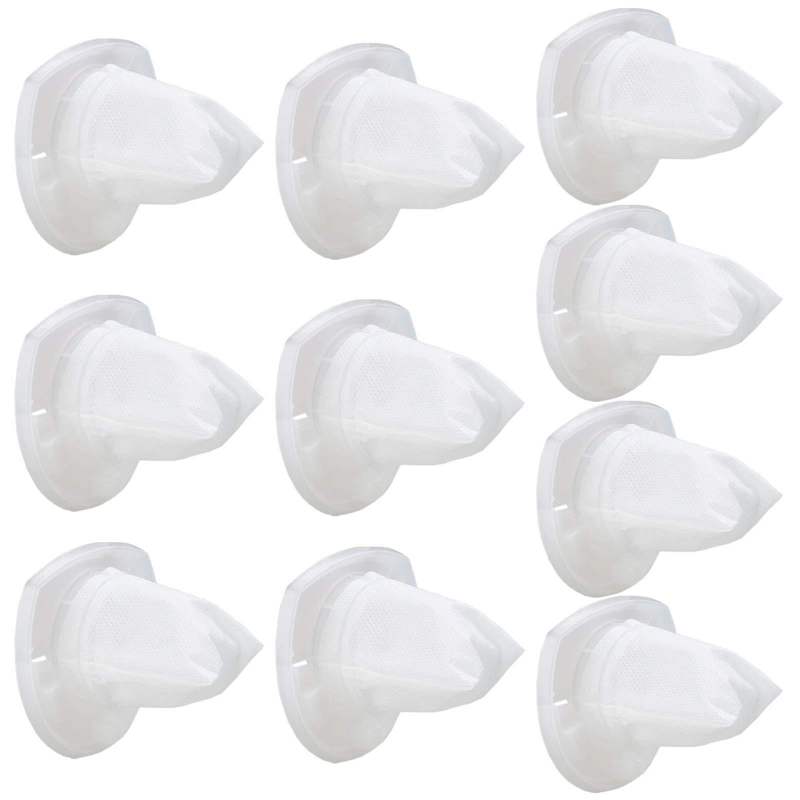 10 Pack Replacement Filter for Black & Decker Power Tools VF110 Vacuum CHV1410L CHV9610 CHV1210 CHV1510 CHV1410 CHV1410B BDH2000L, 90558113-01 - Pet Hair Vacuum Filter