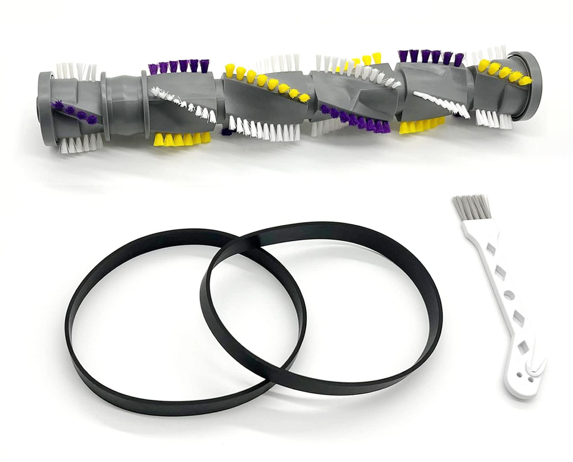 Pet Hair Vacuum Replacement Roller Brush and Belts Compatible with Bissell Cleanview Swivel Pet Crosswave 2252 2254 2489