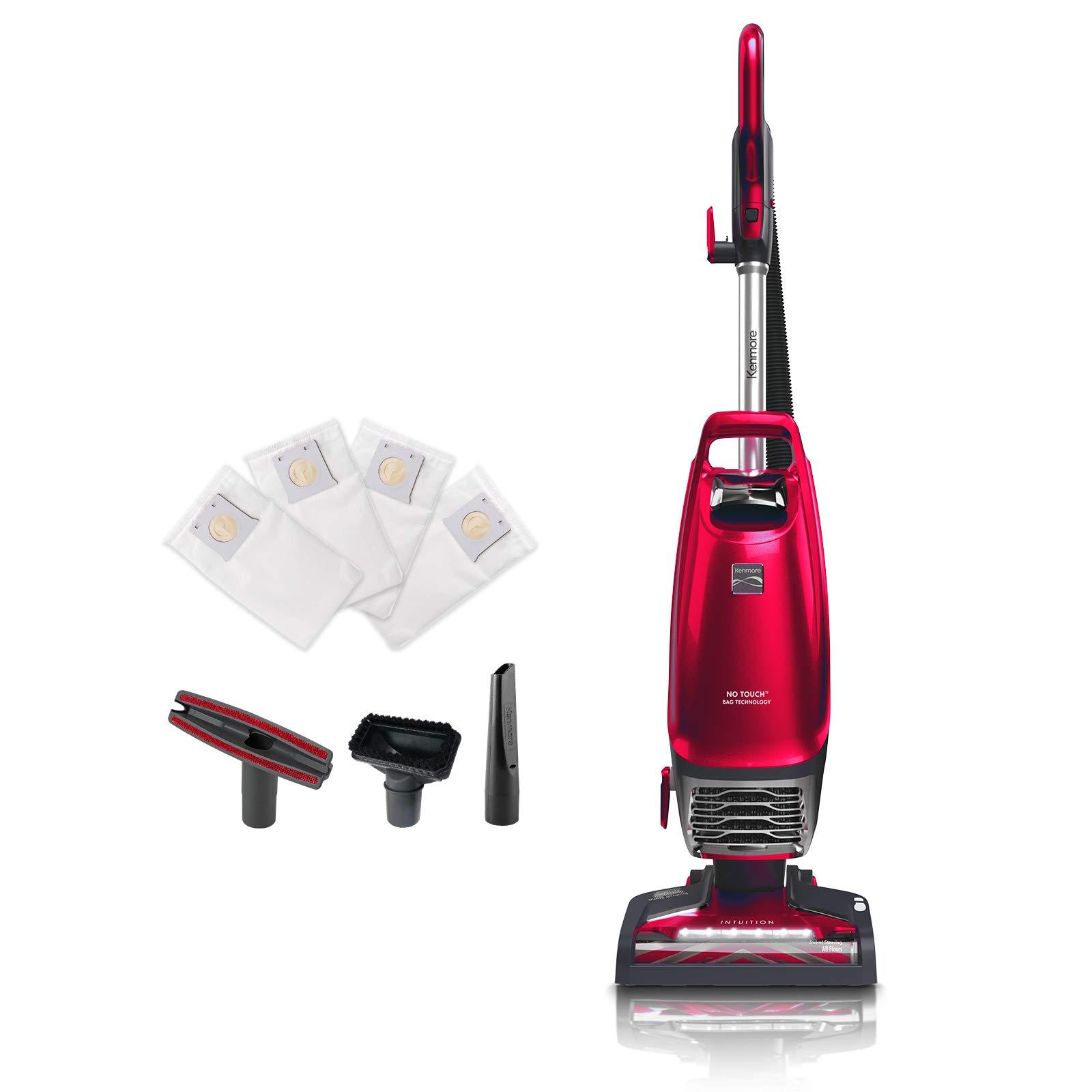 Kenmore Intuition Bu4020 Bagged Upright Vacuum with Powerful Suction and HEPA Filter for Pet Hair Cleaning