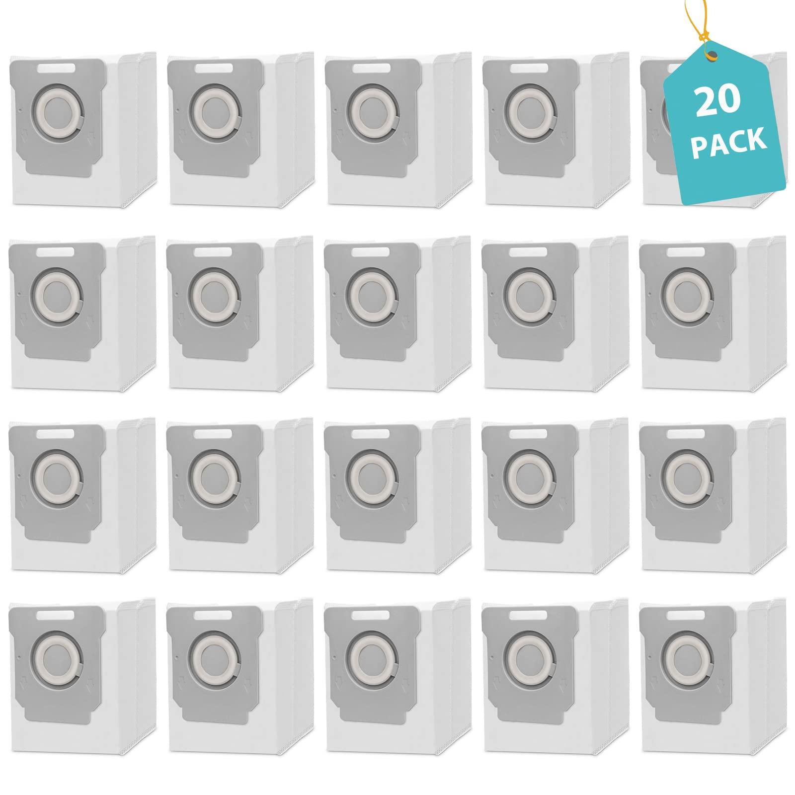 20 Pack Vacuum Bags for iRobot Roomba I & S Series Clean Base - High-Quality Replacement Bags