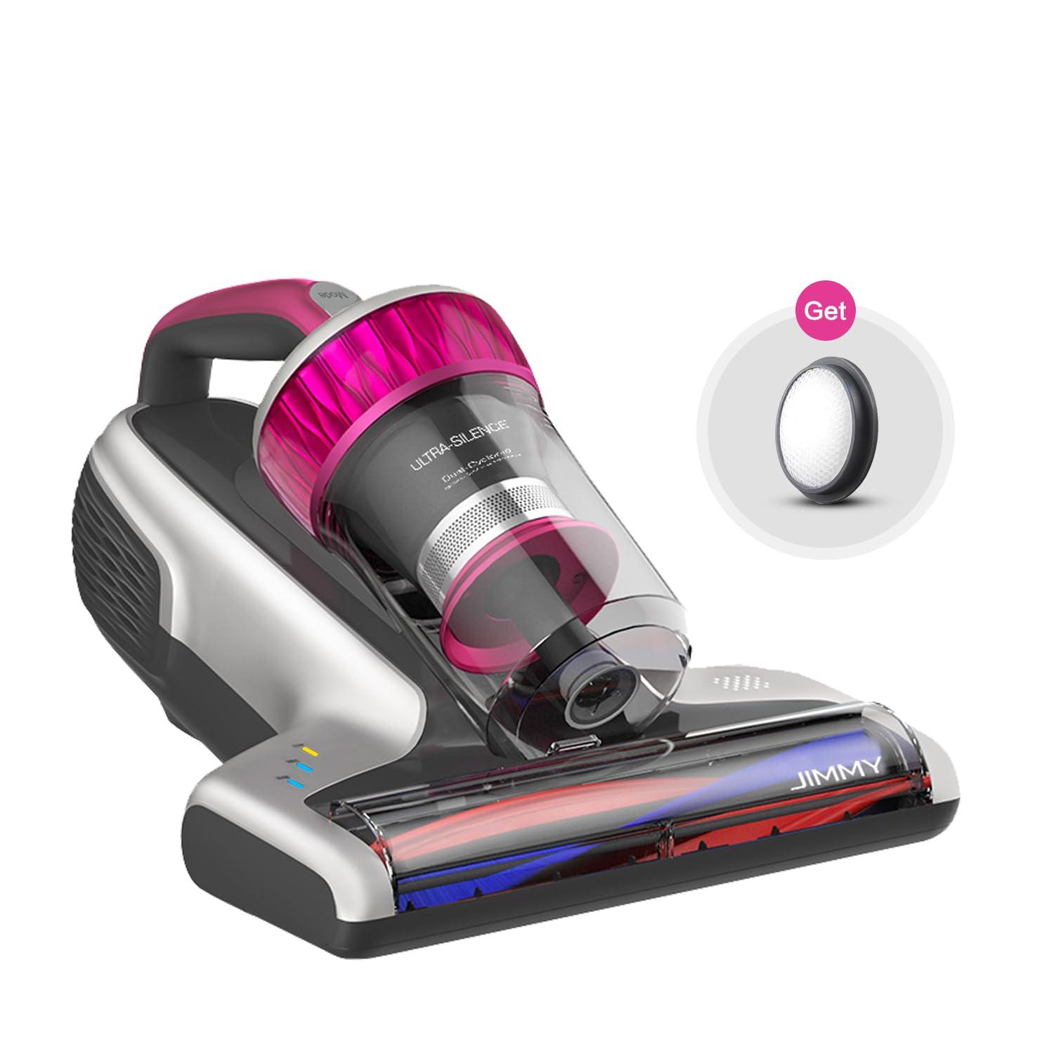 Jimmy WB73 Pet Hair Vacuum Cleaner with UV & Ultrasonic Sterilization | Corded Bed Vacuum for Allergen-Free Cleaning