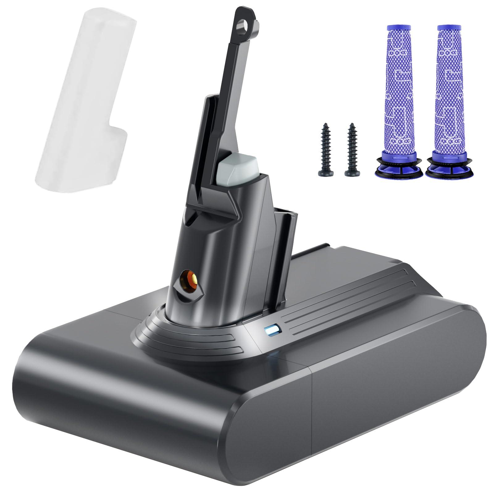 Cordless Stick Vacuum Battery Replacement Compatible with V7, 21.6V 4600mAh Li-Ion Battery for V7 Animal, Motorhead, Absolute Vacuum Cleaners