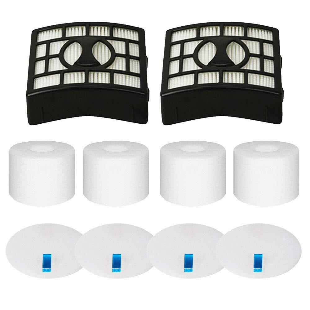 Colorfullife Replacement Filters for Shark Rotator Duoclean Powered Lift-Away Speed Vacuum NV680, NV681, NV682, NV683, NV800, NV801, NV803, UV810 - Compatible with XHF680 and XFF680