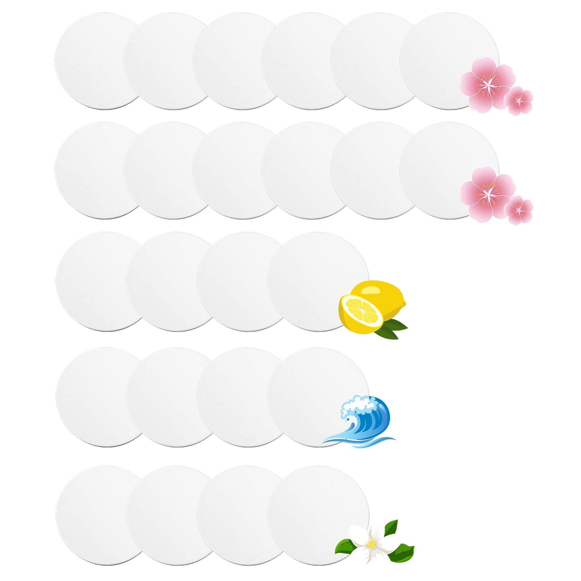 Bissell Powerfresh & Symphony Compatible Fragrance Discs - 24 Pack (12 Spring Breeze, 4 Lemon, 4 Jasmine, 4 Ocean Breeze)