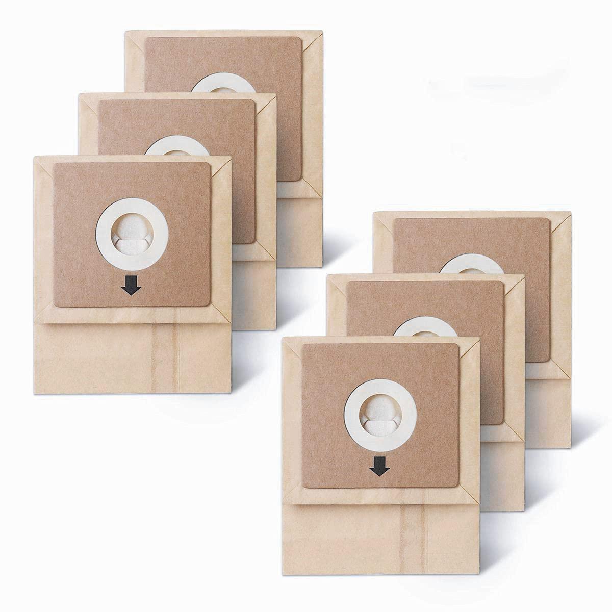 High-Quality Replacement Dust Bags for Bissell Zing & PowerForce Bagged Canister 4122 Series (Pack of 6)