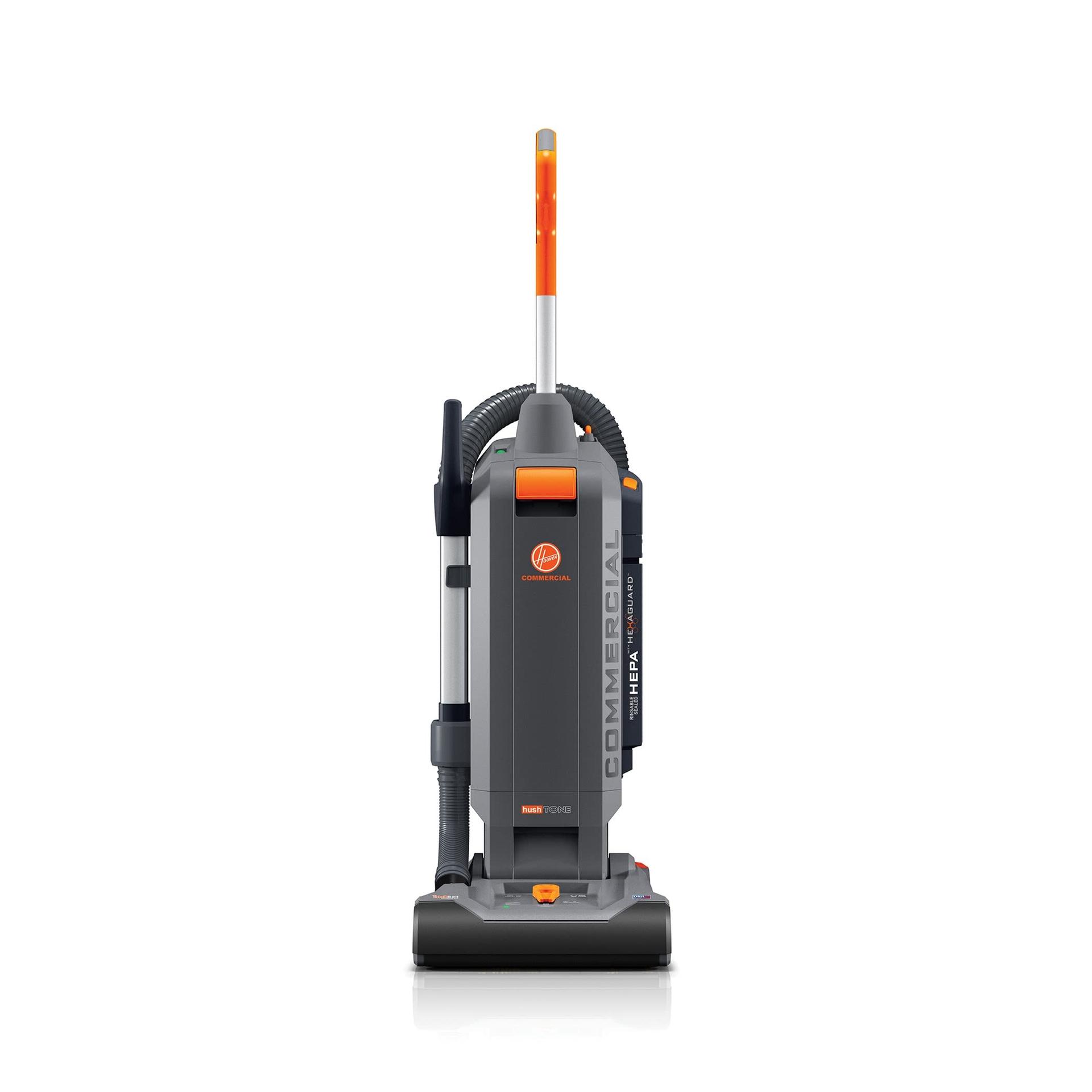 Hoover Commercial Ch54113 Hushtone 13-Inch 2-Speed Upright Vacuum Cleaner With Intellibelt