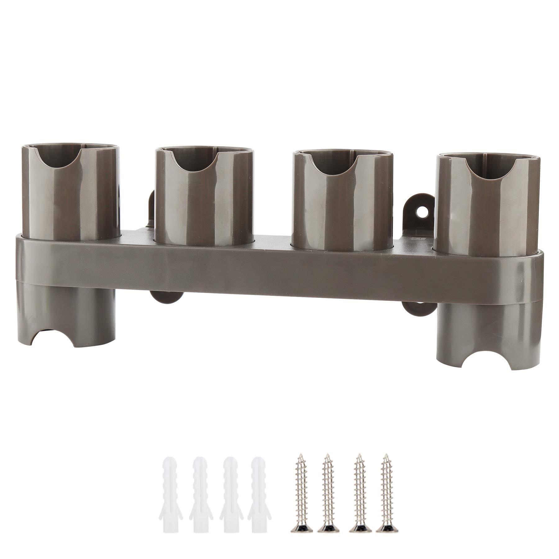 Fullclean Wall Mount Organizer Holder for Dyson Cordless Stick Vacuum Accessories V15 V12 V8 V7 V10 V11 - Expansion Screws Included