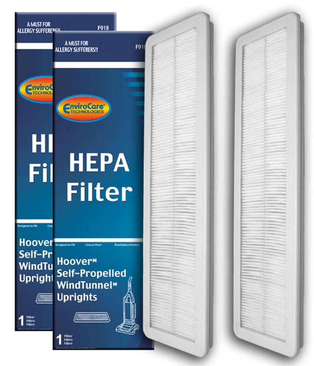 HEPA Filter Vacuum Cleaner Filters for Hoover Self-Propelled Windtunnel 2 - Envirocare Replacement