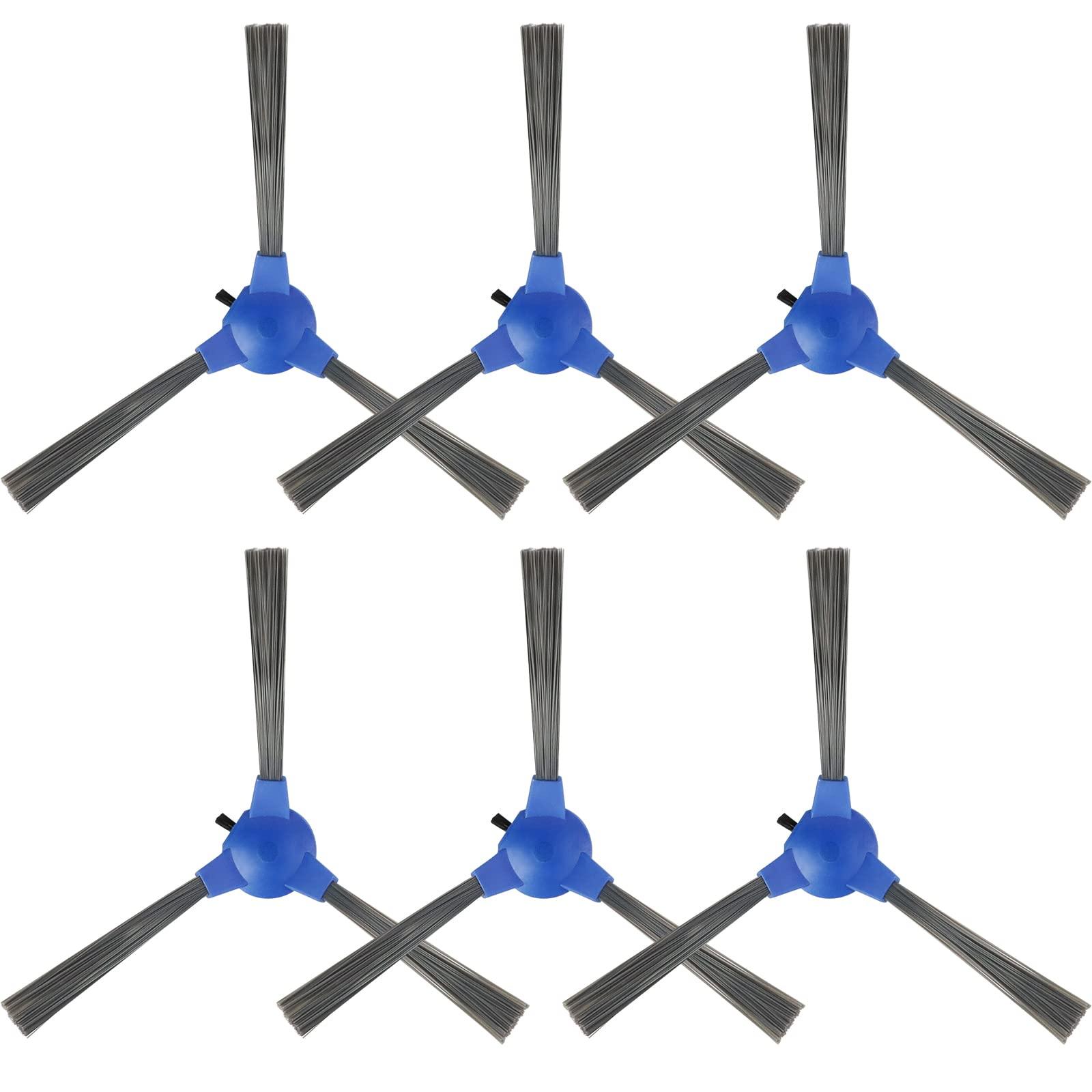 Eufy Robovac Side Brush Replacement Kit - 6 Pack, Compatible with Eufy Robovac Models (11S, 12, 15T, 15C, 25C, 30, 35C, G20, G30)
