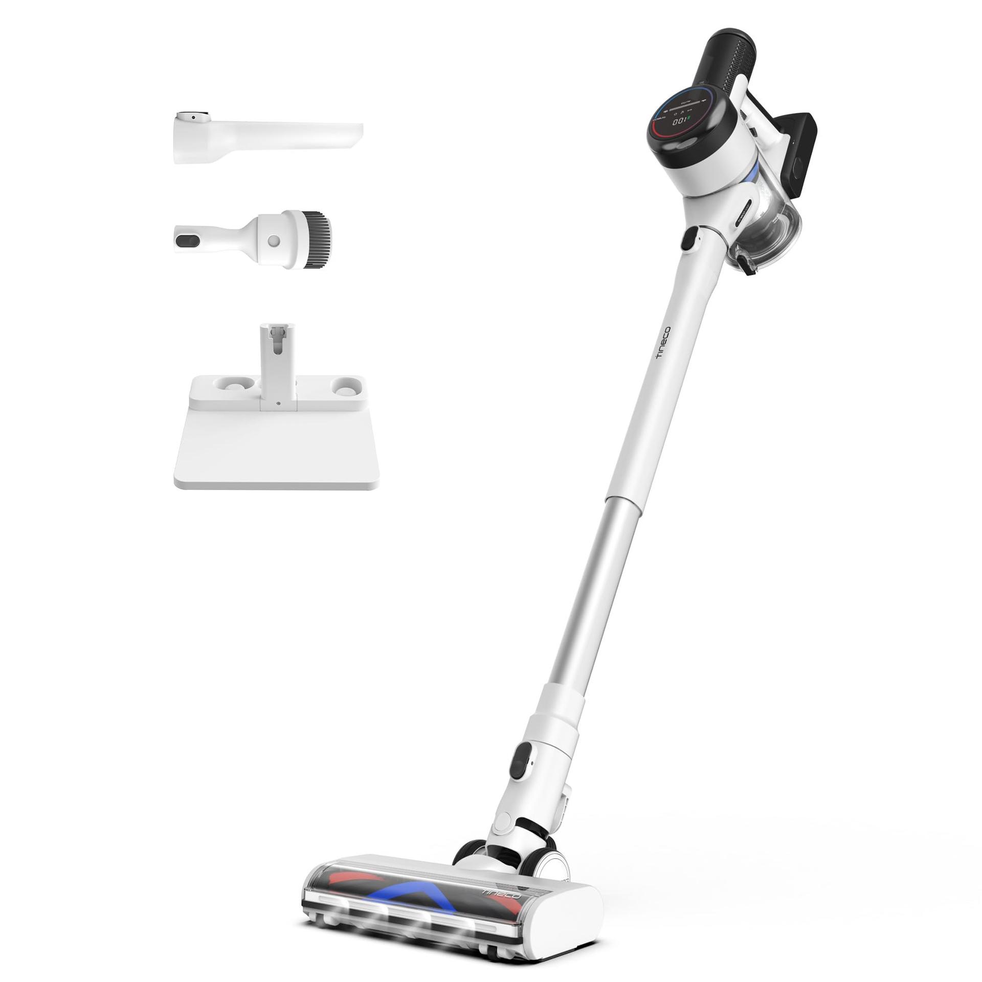 Lightweight Cordless Stick Vacuum Cleaner with Anti-Tangle Brush & Fade-Free Suction