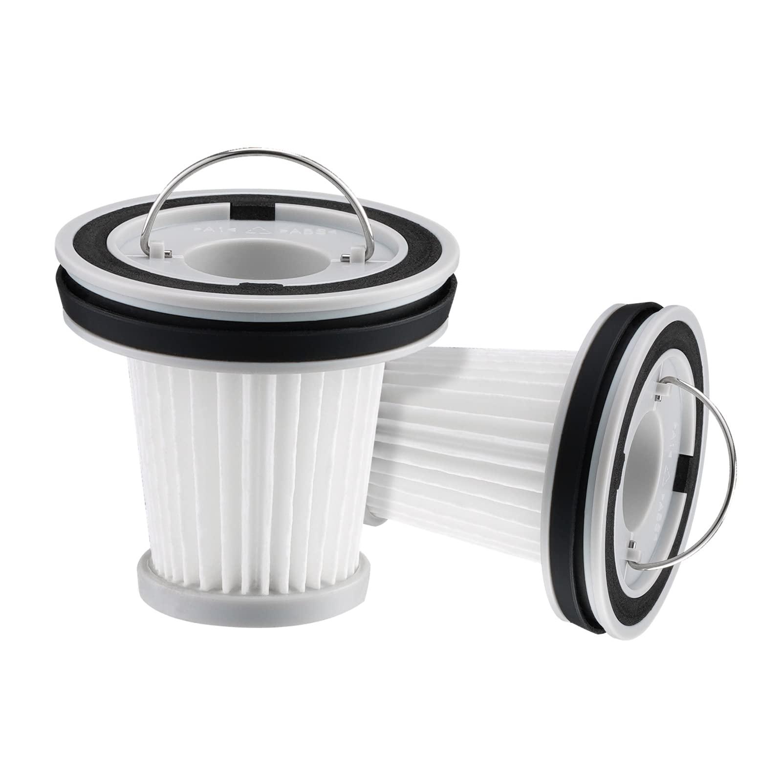 Fanttik 2-Pack Washable and Reusable HEPA Filters for Fanttik Handheld Car Vacuums