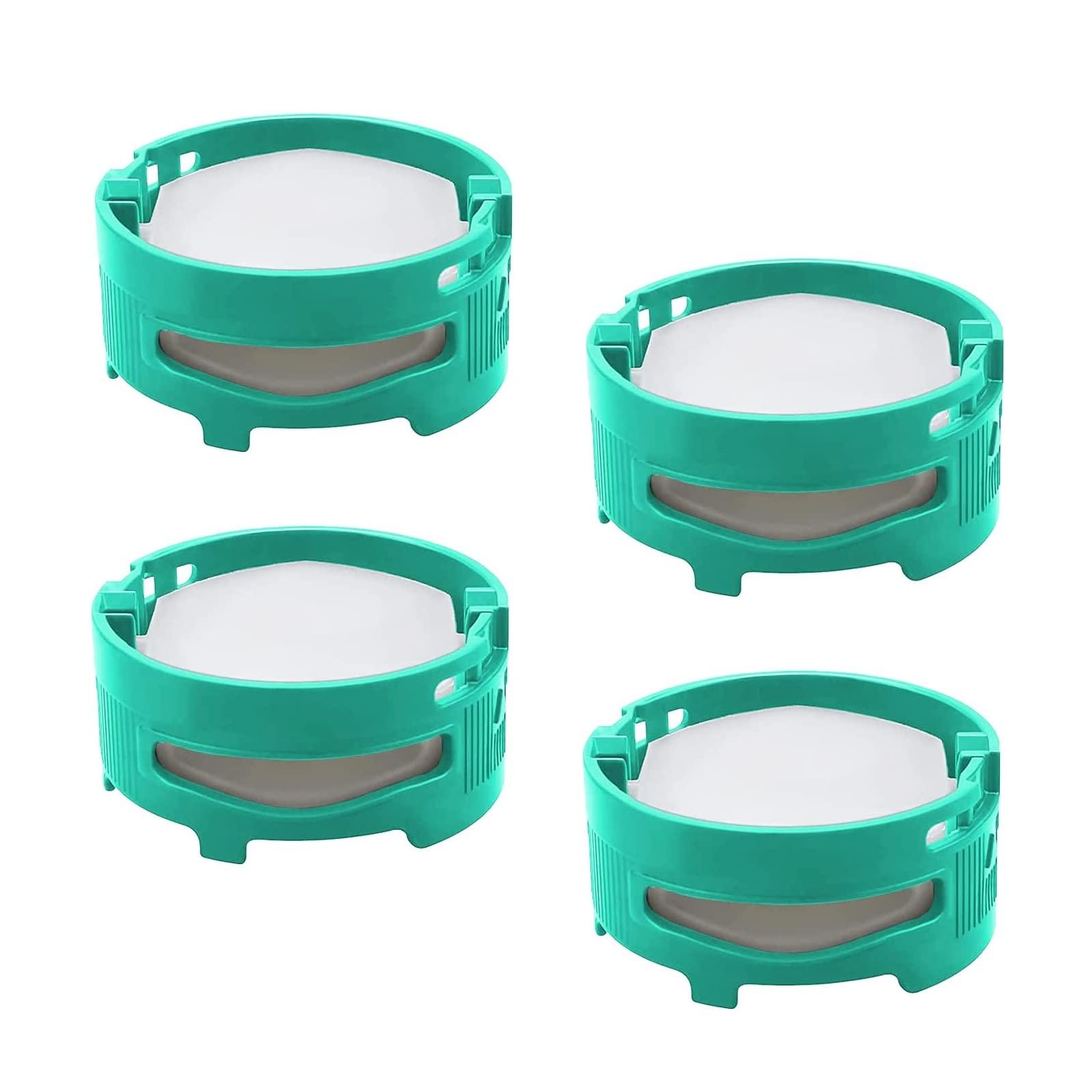 Odor-Neutralizing Replacement Cartridges for Shark ZU102 LA702 UZ565H HZ3002 IZ862H Vacuum (4 Pack)