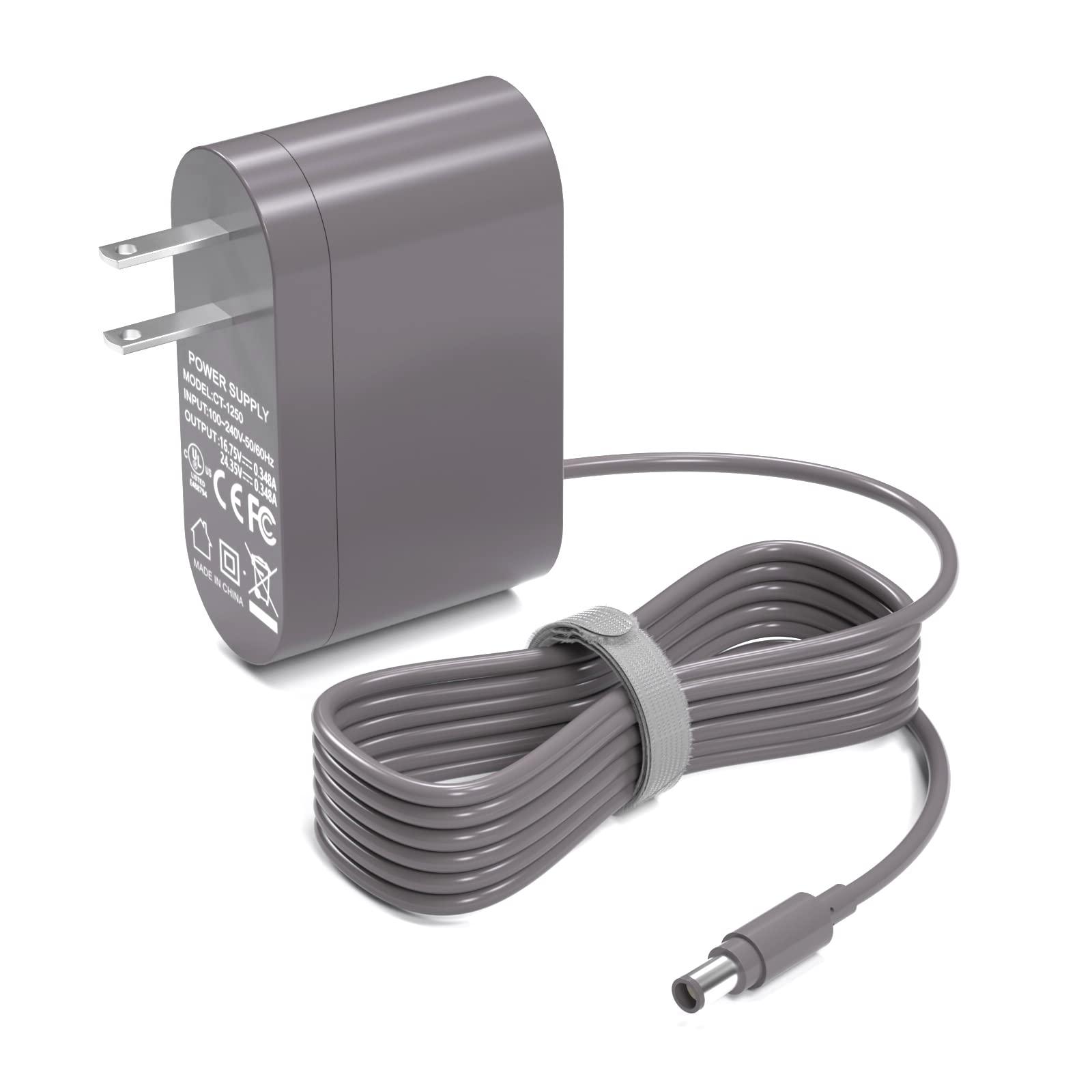 Vhbw Replacement 24.35V Charger for Dyson Cordless Vacuum DC35 DC30 DC31 DC34 DC44 DC45 DC56 DC57 (6 Ft UL Listed)