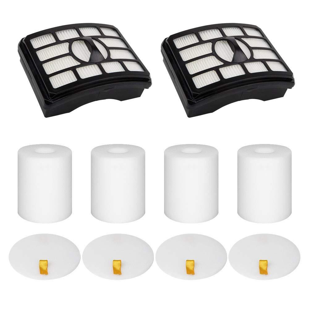 2 + 4 Pack Vacuum Filters Replacement for Shark Rotator Pro Lift-Away - NV500, NV501, NV502, NV503, NV505, NV510, NV520, NV552, UV560, NV642, ZU780, ZU782, ZU785