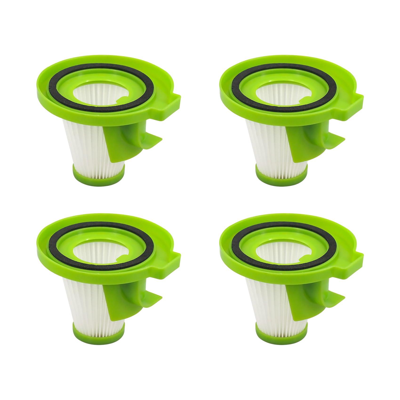 Replacement HEPA Filters Compatible With Ionvac Zipvac 8842 Corded Stick Vacuum - Set of 4