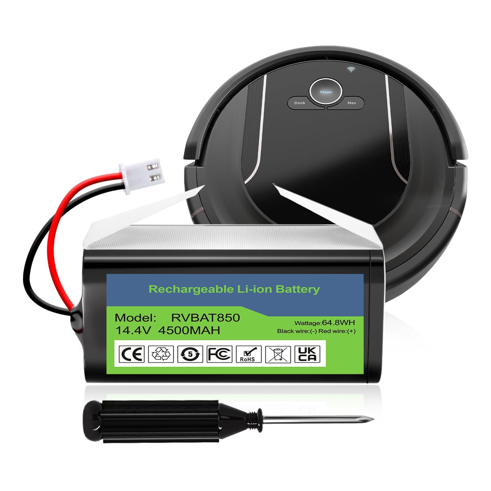 High Capacity 4500mAh TQTHL Replacement Battery for Shark Ion Robot Vacuum Cleaners