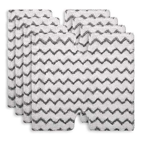 Flammi Replacement Steam Mop Pads for Shark Lift-Away Pro & Genius Series, 4 Pack