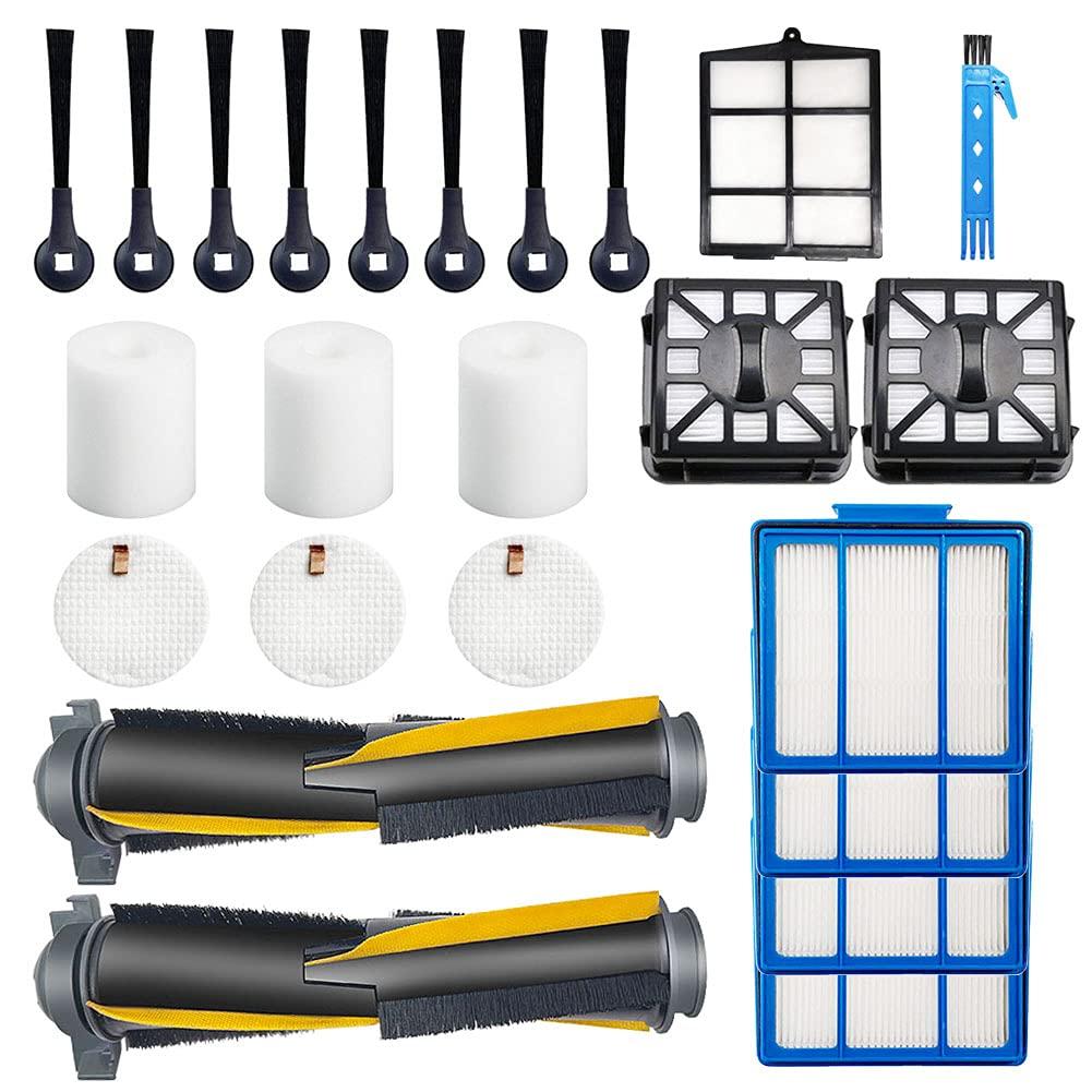 Shark IQ R101AE RV1001AE Robot Vacuum Replacement Parts - Accessory Kit Main Brush, Filters, Side Brushes