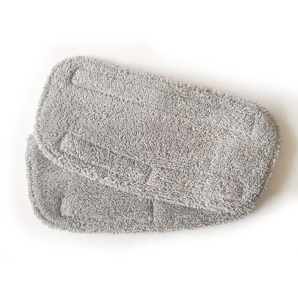 GorFanty 2-Pack Washable Microfiber Steam Mop Pads for GF-6610, Reusable & Highly Absorbent
