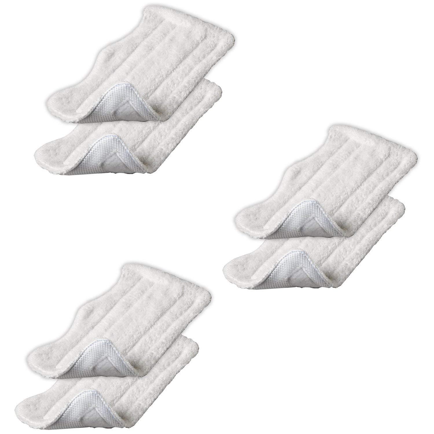 6-Pack Microfiber Replacement Cleaning Pads for Shark S3101 S3202 S3250 S3251 Steam Mop