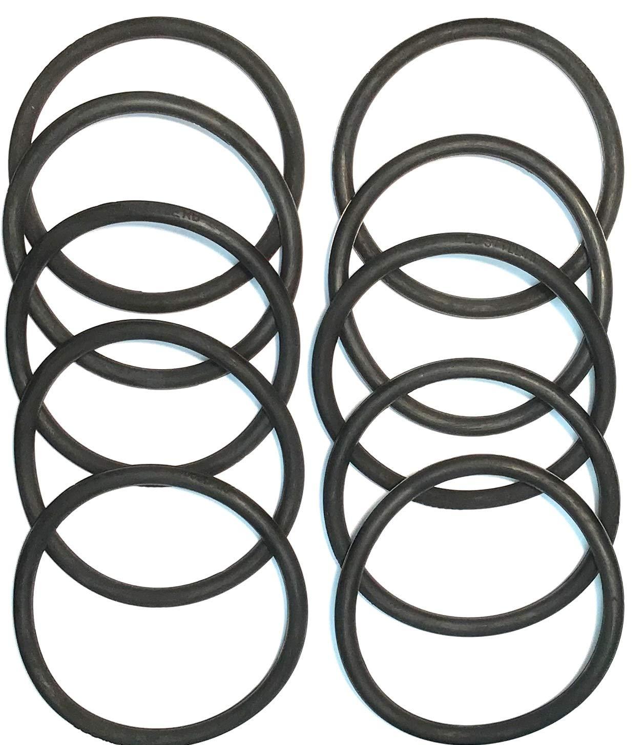 Genuine OEM Sanitaire Upright Round Vacuum Belt 10 Pack - Compatible with Eureka Models
